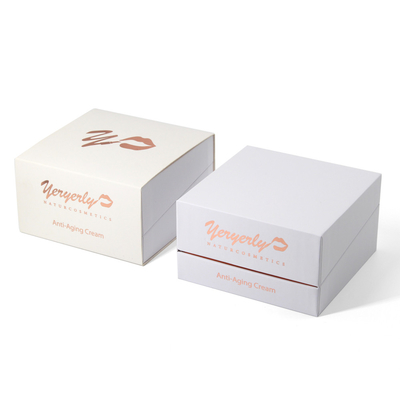 Custom Body Butter Powder Spa Gift Box Cosmetic Skin Care Face Cream Jar Packaging Box
