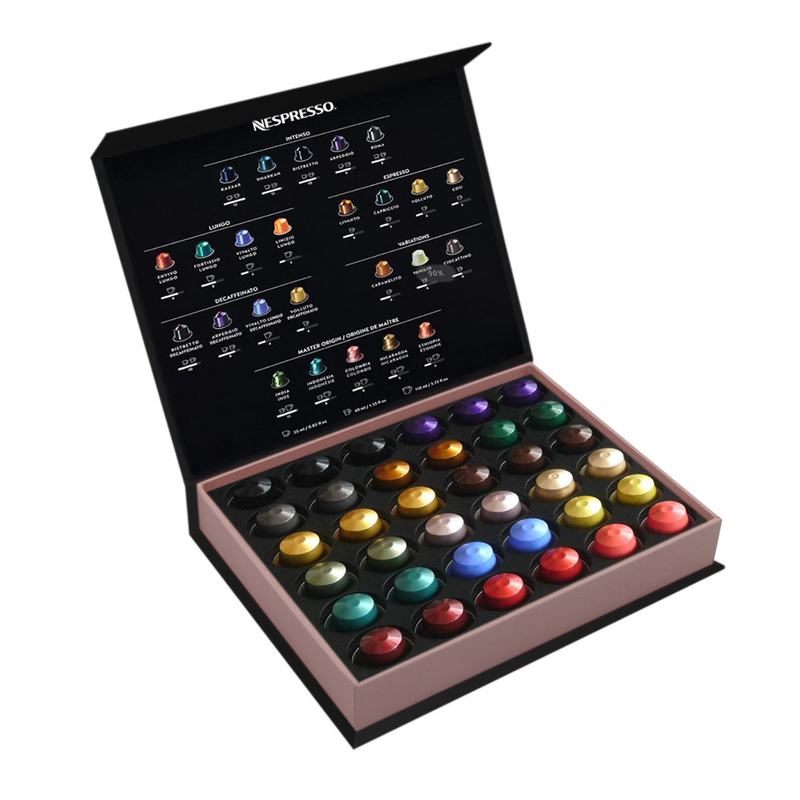 Custom Logo Printed Nespresso Coffee Capsule Packaging Box