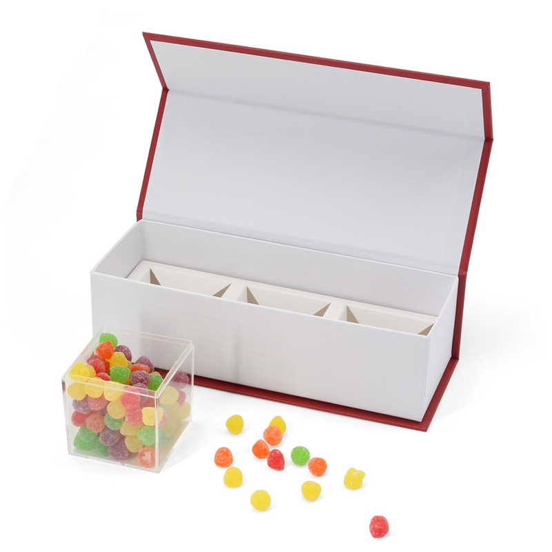 Custom Empty Christmas Baby Shower Gummy Candy Boxes Sweet Wedding Favors Gift Box For Guest