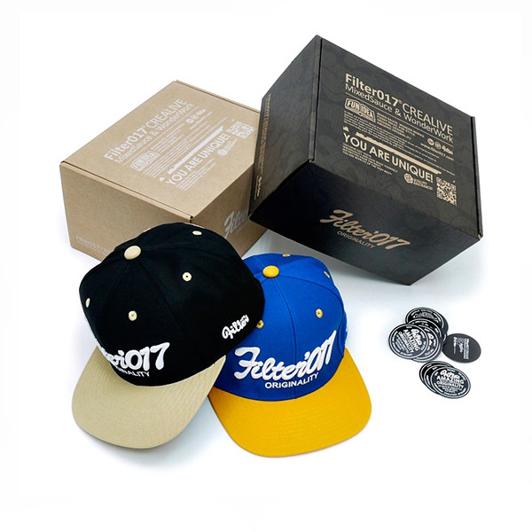 Customized Size Recycled Baseball Cap Hat Packaging Shipping Box