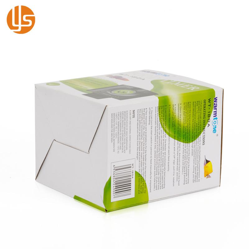 Custom Corrugated Paper Auto Lock Bottom Simple Paper Packaging Box