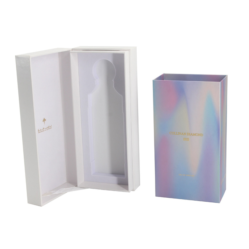 Custom Premium Perfume Bottle Packaging Box With Gold Foil Logo