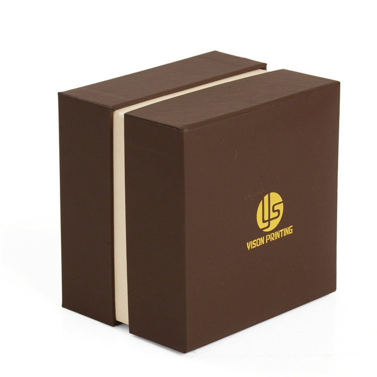 Elegant Jewelry / Watch Packaging Box With Velvet , Cardboard Jewellery Packing Raphe Gift Boxes