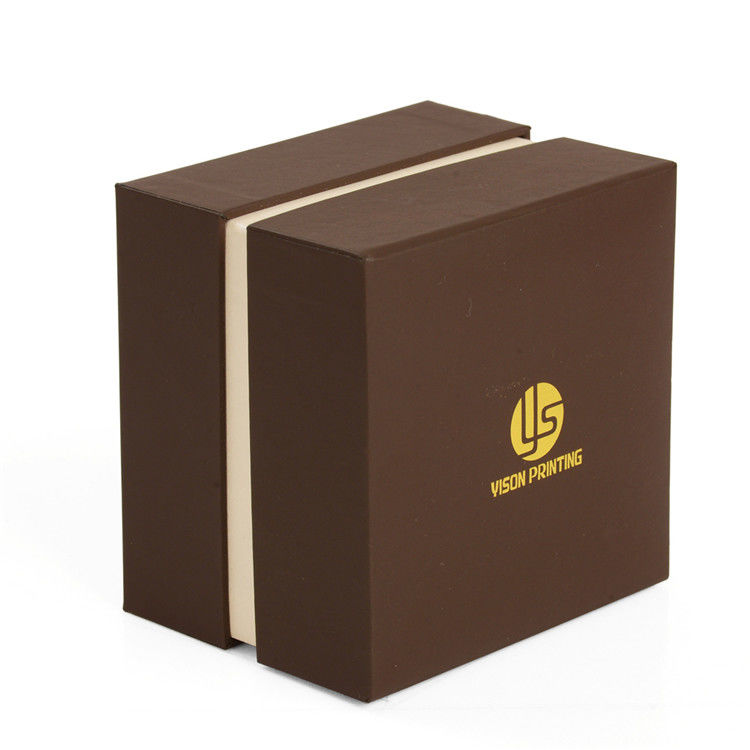 Elegant Jewelry / Watch Packaging Box With Velvet , Cardboard Packing Gift Boxes