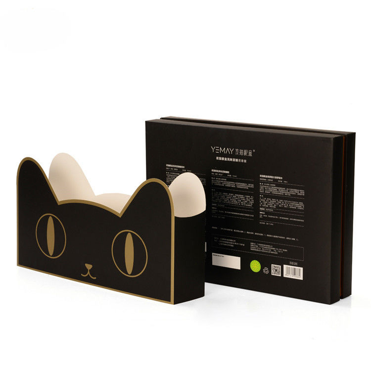 Luxury Paper Packaging Box For Cosmetic Products , Eye Mask Packaging Boxes