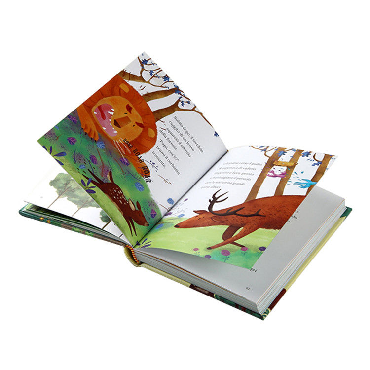 Full Color Hardcover Children's Book Printing Customized Service A4 A5 Size