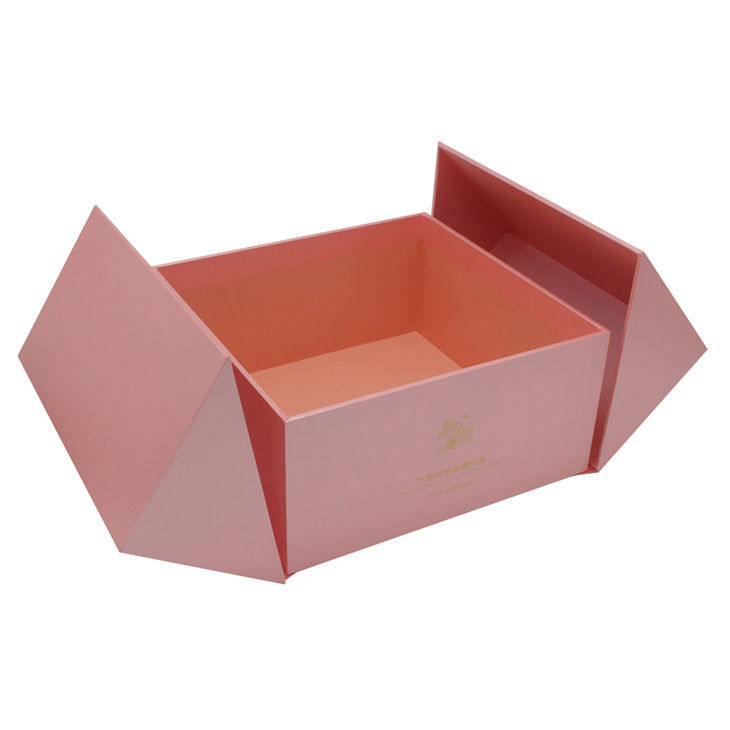 Custom Luxury Paper Pink Lingeries Packaging Box For Sexy Underwear Packing