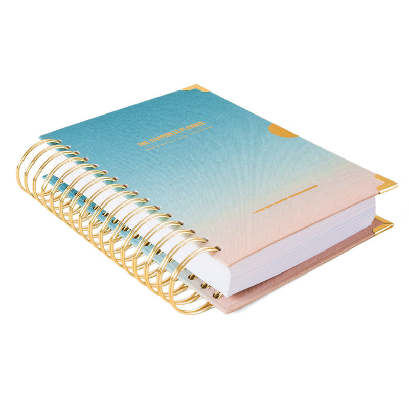 Planner 2021 Custom Printing Spiral Dropshipping Weekly Diary Notebook