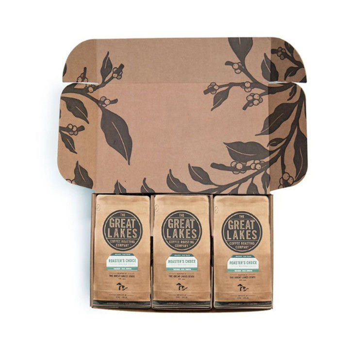 Custom Printed Free Design Beauty Subscription Drip Coffee Beans Packaging Box