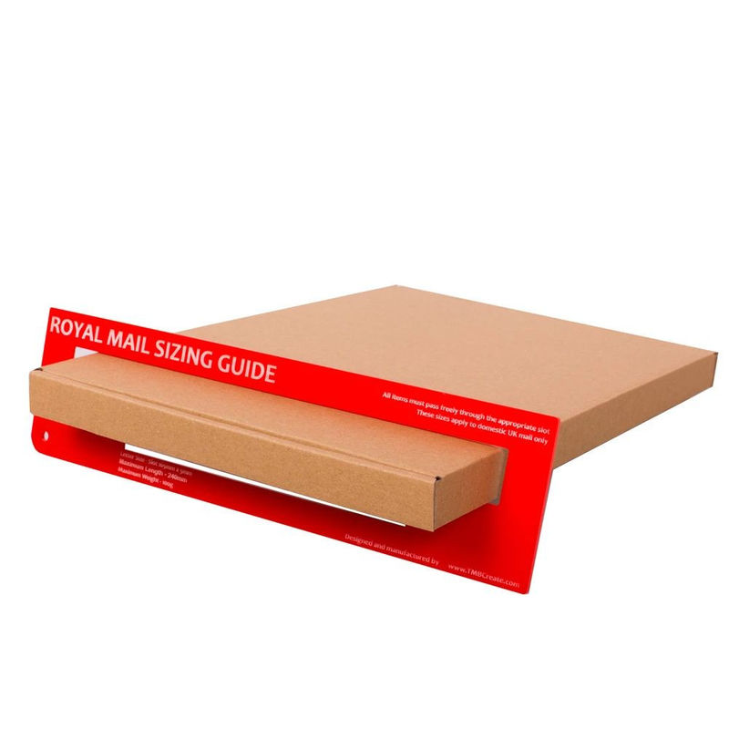 Custom Logo Printing Postage Thin Mailing Box Cardboard Royal Mail Large Letter Box
