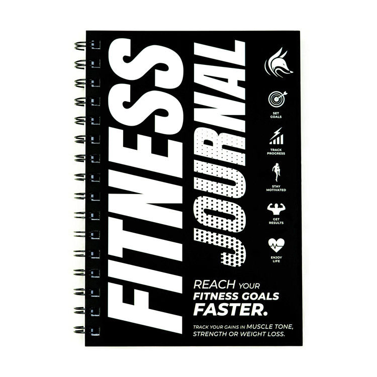 Custom Printing Day Planner 2021 Fitness Journal And Planner For Workouts