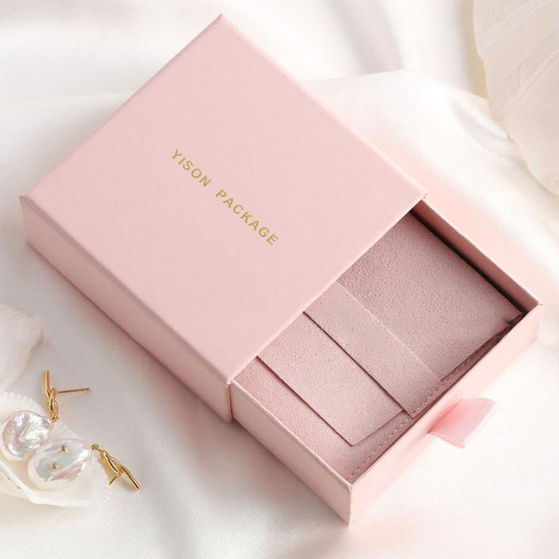 Custom Printed Personalized Luxury Pink Braclet Jewlery Jwellery Packaging Box