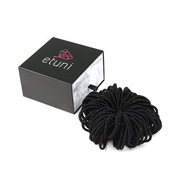 Custom Logo Printing Paper Drawer Hair Tie Box Packaging For Hair Ties