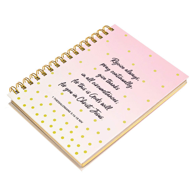 Custom Printing Bible Christian Planner Journal Notebook